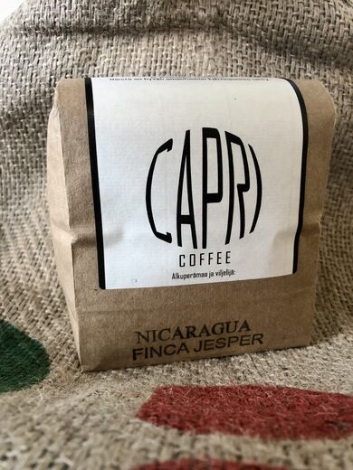 Nicaragua, Finca Jesper vaalea paahto papuina 350g